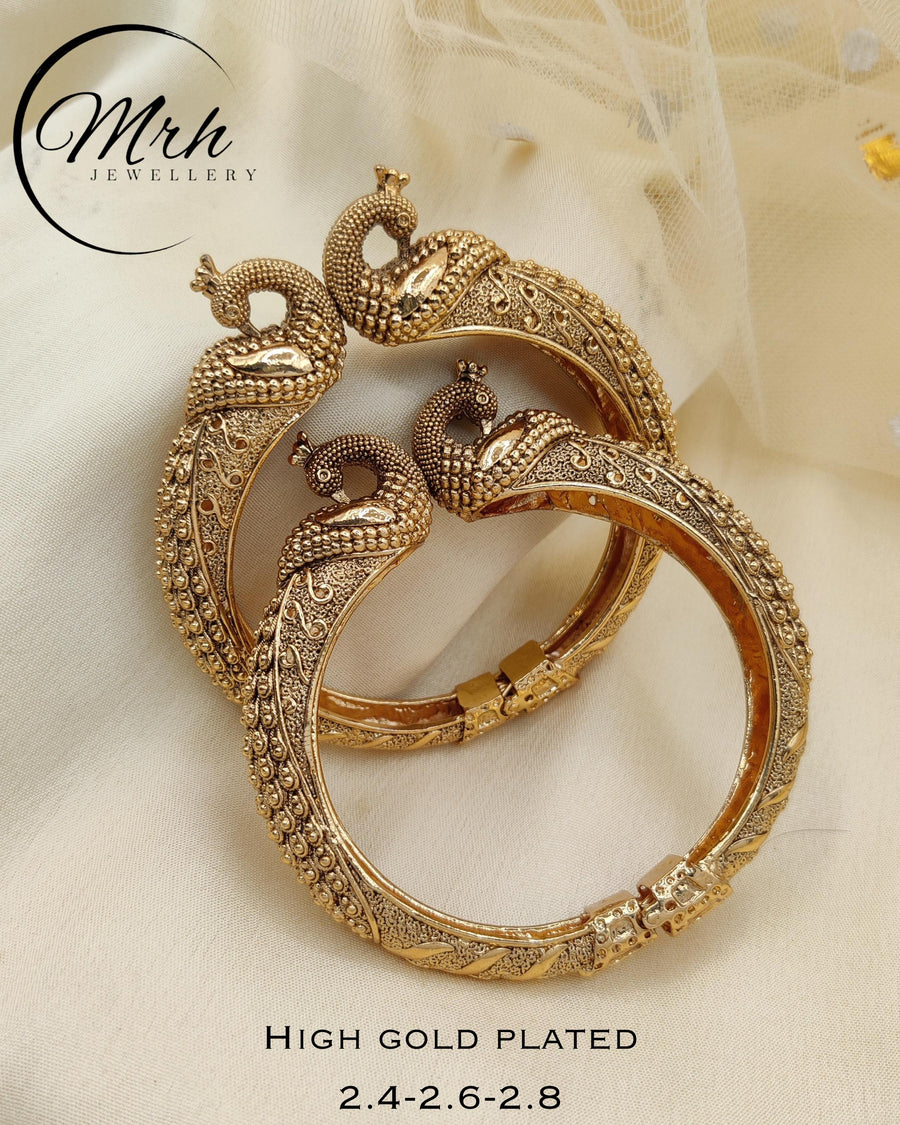 Gold Platted Openable Bangles