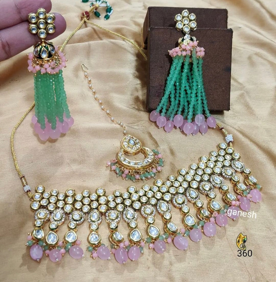 Kundan Necklace Set