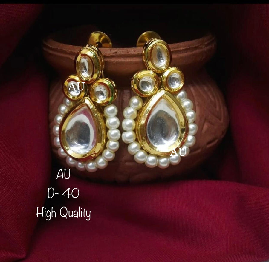 Kundan Stud Earrings