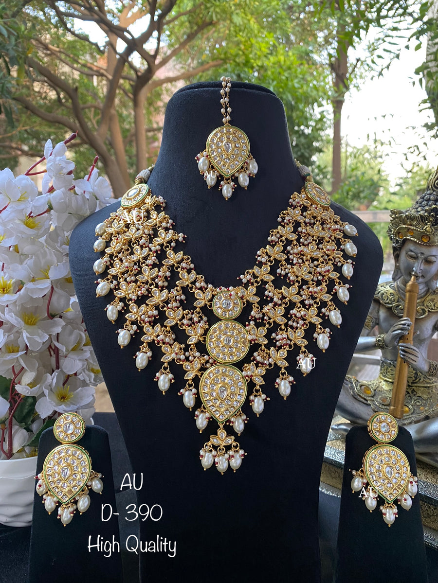 Kundan Necklace Set