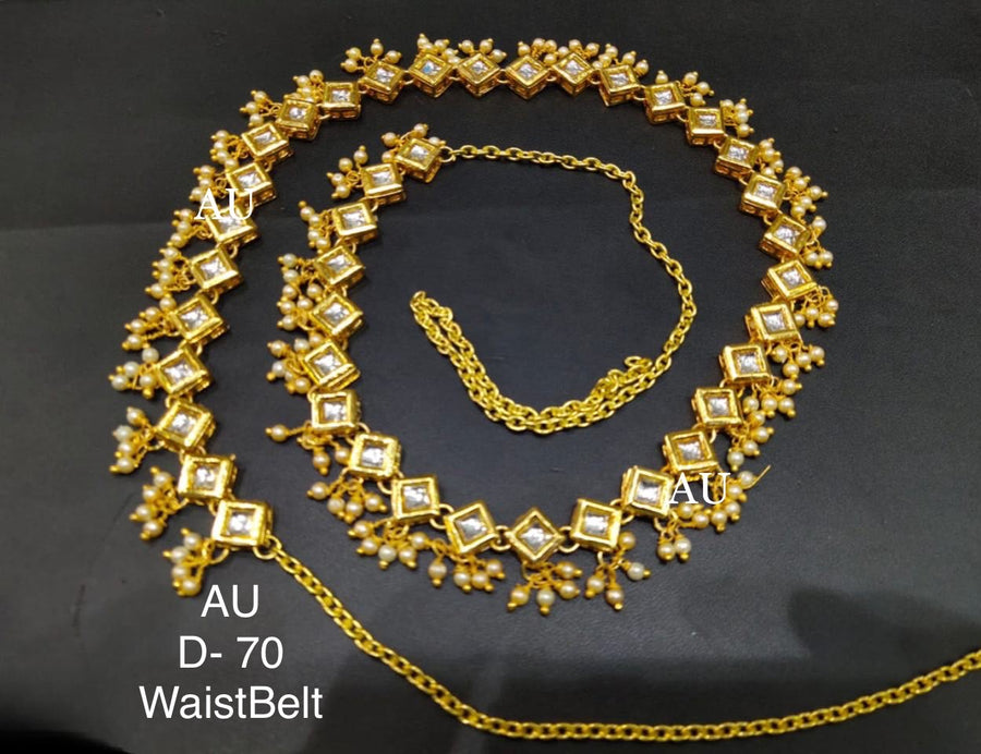 Kundan Waist Chain