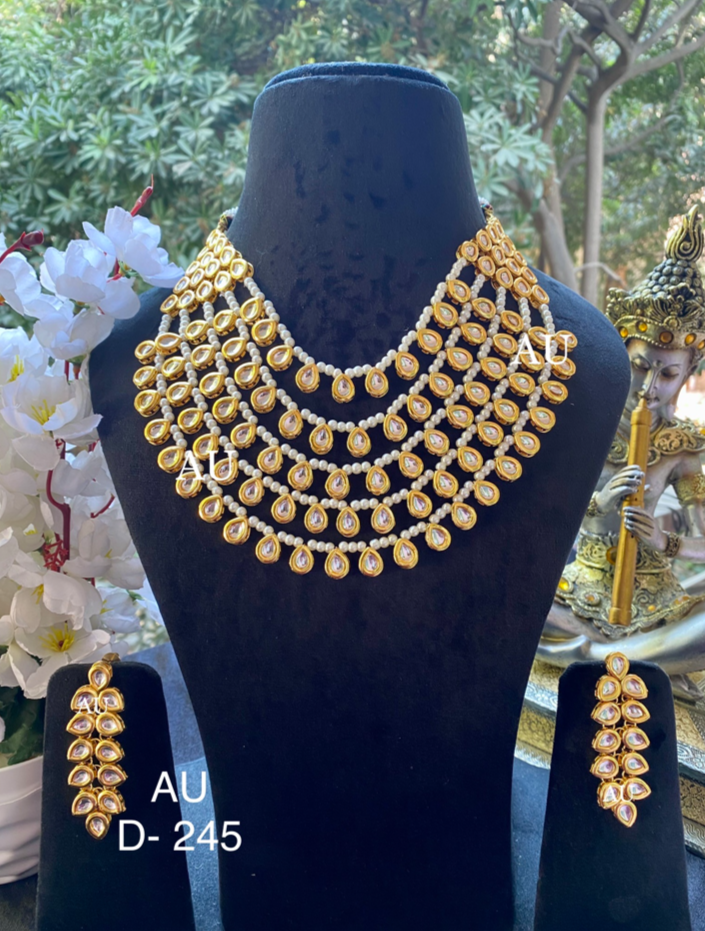 Kundan Necklace Set