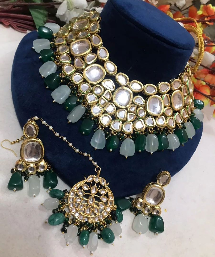 Kundan choker set