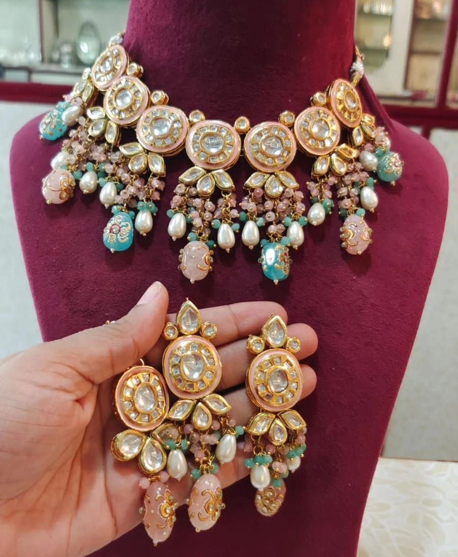 Kundan Necklace Set