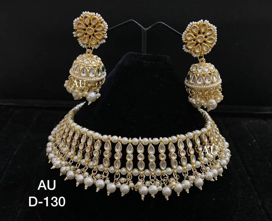 Kundan choker Set