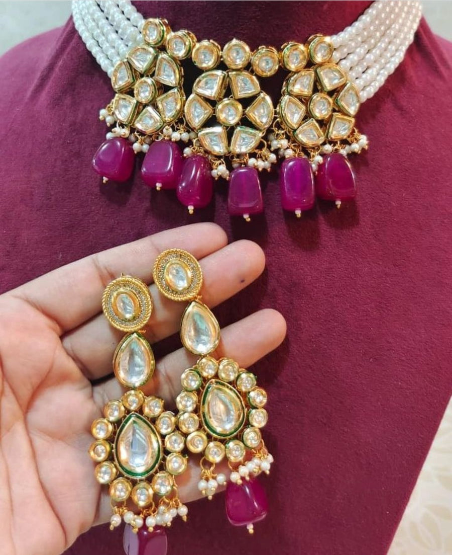 Kundan Choker Set