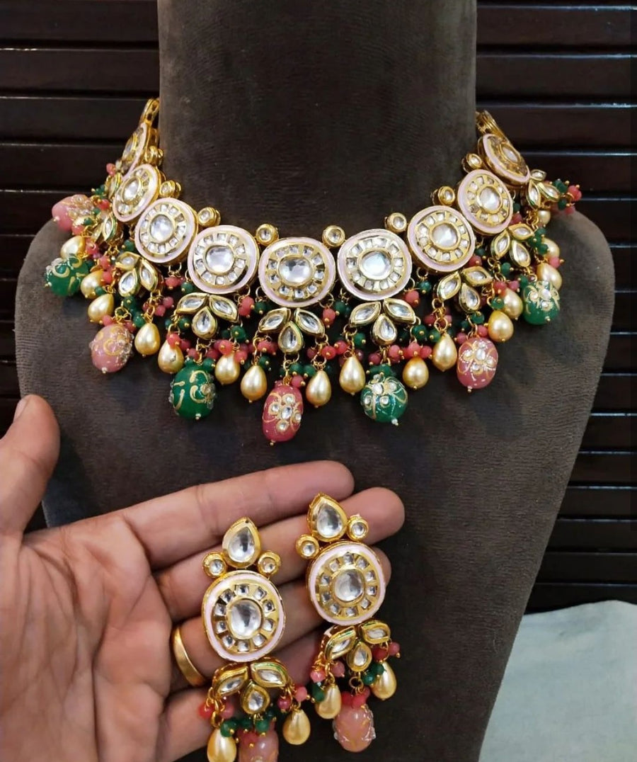 Kundan Necklace Set