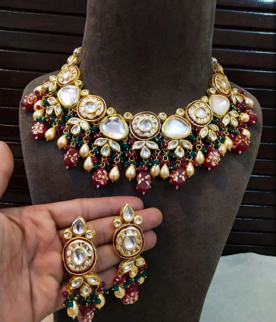 Kundan Necklace Set