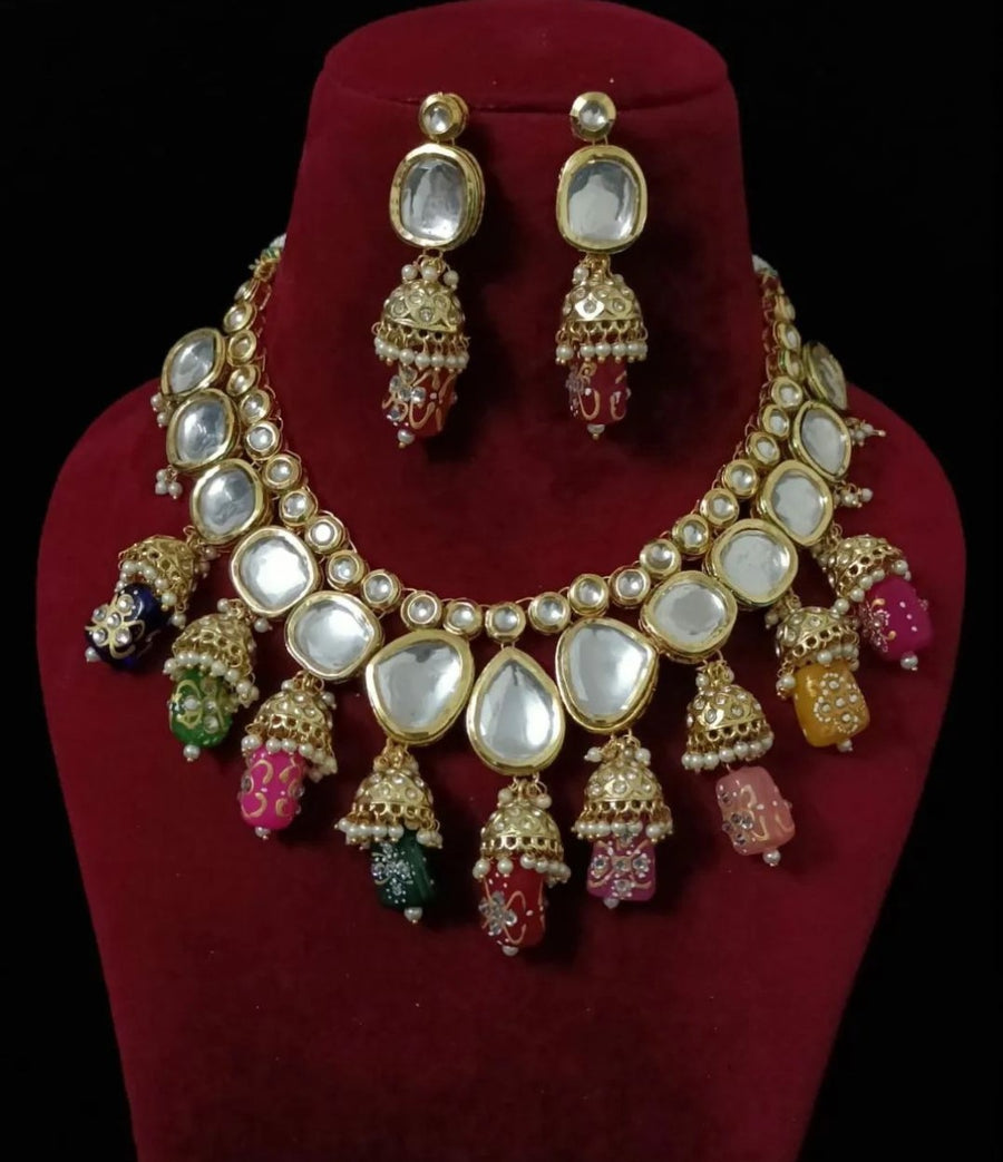 Kundan Necklace Set