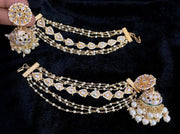 Kundan Jhumkas